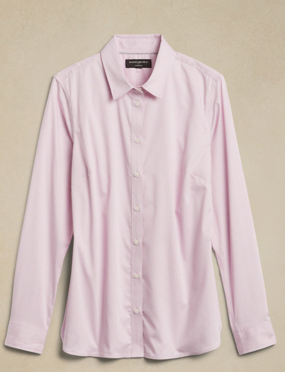 Lilac Striped Button Down (M)