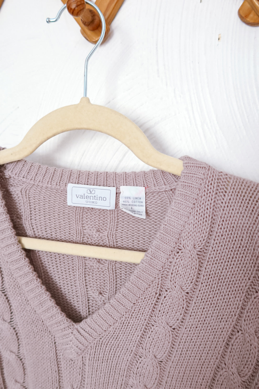 Valentino Linen/Cotton Sweater (L)