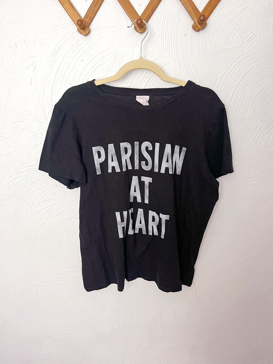 Parisian At Heart Graphic Tee (M)