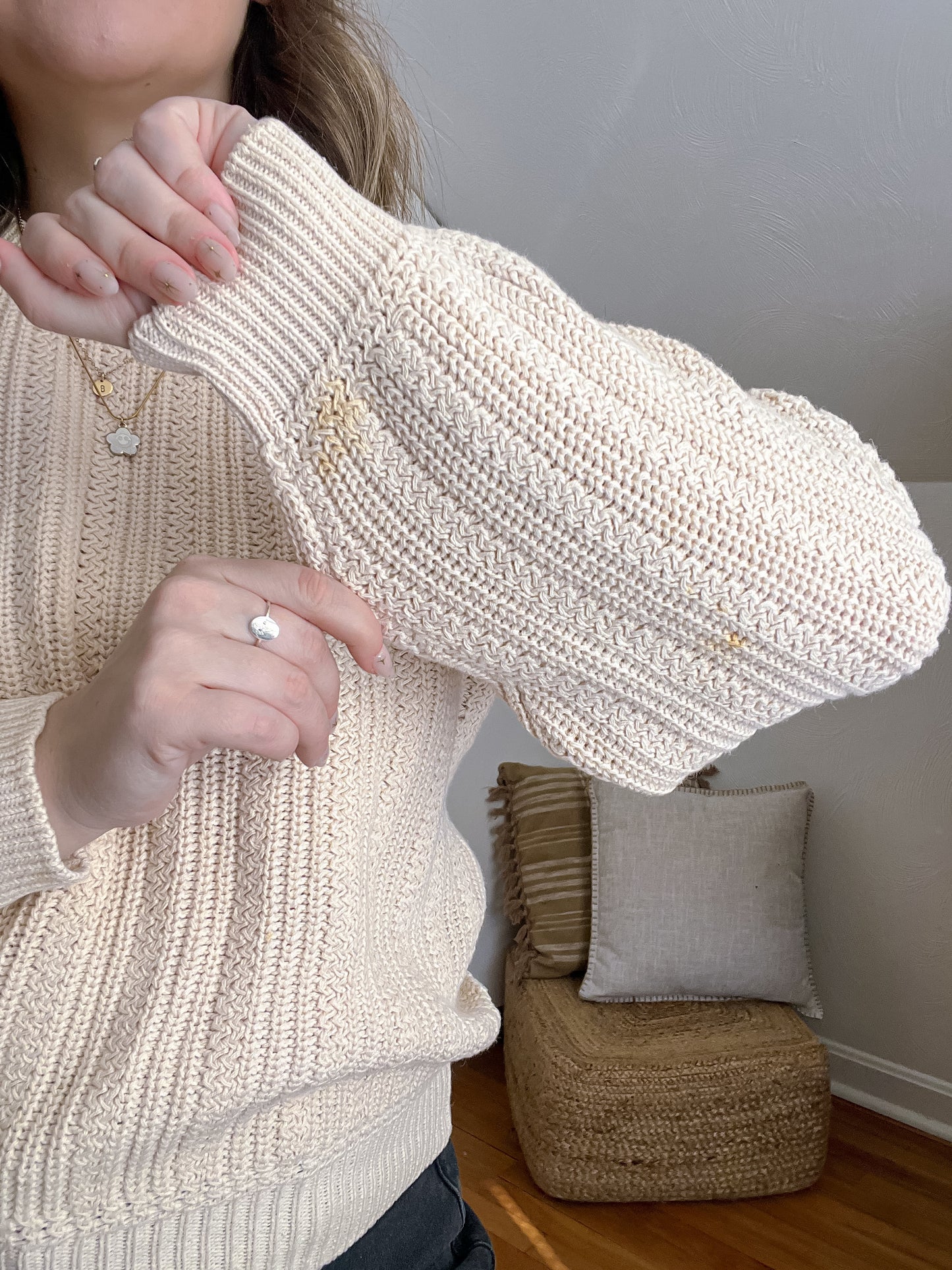 St. Johns Bay Ramie/Cotton Sweater (M)
